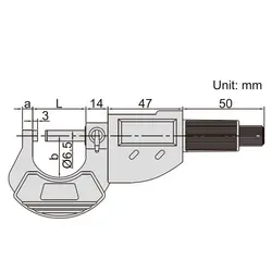 میکرومتر دیجیتال خارج سنج 175-150 میلی متری اینسایز (Insize) مدل 175-3109 - شاپ میل