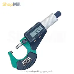 میکرومتر دیجیتال خارج سنج 25-0 میلی متری اینسایز (Insize) مدل 25-3109 - شاپ میل