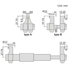 میکرومتر دیجیتال داخل سنج 75-100 میلی متری اینسایز (Insize) مدل 100-3520 - شاپ میل