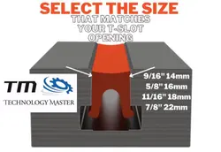 نوار سیلیکونی محافظ شیار T - شاپ میل