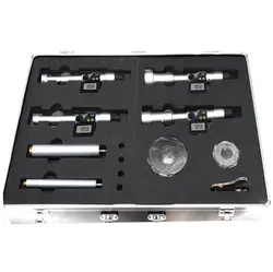 مجموعه میکرومتر داخل سه فک دیجیتال 20-50 میلیمتری اسیمتو (ASIMETO) مدل 8-65-208 - شاپ میل