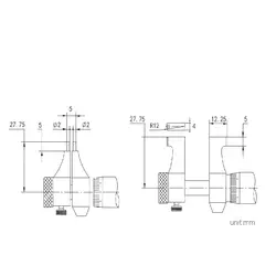 میکرومتر داخل سنج دیجیتال 30-5 میلی متری اسیمتو ( ASIMETO ) مدل 0-01-207 - شاپ میل