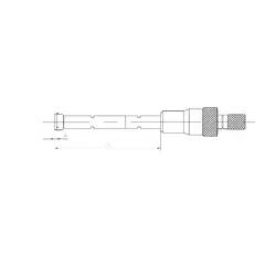 میکرومتر داخل سه فک دیجیتال 10-8 میلی متری اسیمتو ( ASIMETO ) مدل 0-12-208 - شاپ میل