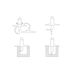 کولیس عمق سنج دیجیتال 800-0 میلیمتری با بیس کامل اسیمتو (ASIMETO) مدل 6-32-312 - شاپ میل فروشگاه تخصصی ابزار تراشکاری