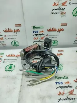 2 دو بوبین (دستگاه) سیم پیچی برق موتور بی کلاچ طرح ویو (نا همسان)