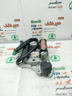 2 دو بوبین (دستگاه) سیم پیچی برق موتور بی کلاچ طرح ویو (نا همسان)