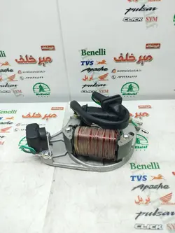 2 دو بوبین (دستگاه) سیم پیچی برق موتور بی کلاچ طرح ویو (نا همسان)