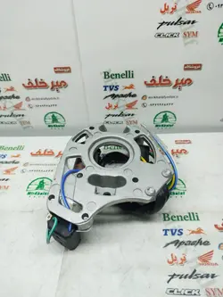 2 دو بوبین (دستگاه) سیم پیچی برق موتور بی کلاچ طرح ویو (نا همسان)