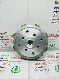 4 چهار شاخ کلاچ (دیسک) زیر و رو کامل موتور اپاچی 150 160 180 و hlx اچ ال ایکس (4 پیچ)