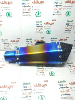 اگزوز قهرمانی برند اکروپاویچ 6 گوش بست سرخود سایلنسردار 7 هفت رنگ