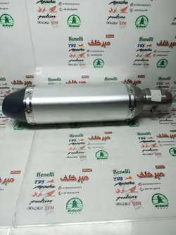 اگزوز قهرمانی برند اکروپاویچ 6 گوش سایلنسردار نقره ای سفید