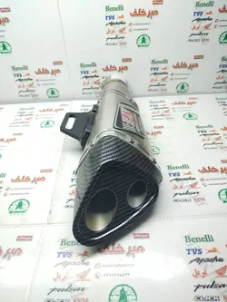 اگزوز قهرمانی برند یوشیمارو بست سرخود 2 لول استیل سر کربنی