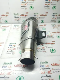اگزوز قهرمانی برند یوشیمارو بست سرخود 2 لول استیل سر کربنی