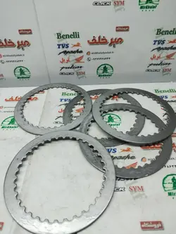 اهنی فلزی صفحه کلاچ موتور باکسر (بوکسر) و ls 135 ال اس و ns 150 160 200 ان اس و rs ار اس و sym گالکسی na nh (هر عدد)