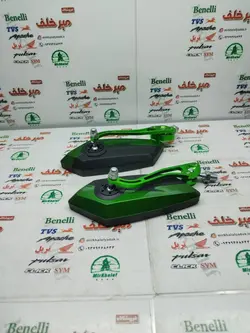 اینه (آینه) اسپرت پایه فلزی رنتال cnc سبز