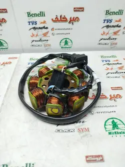 بوبین (دستگاه) سیم پیچی برق موتور پالس ls 135 ال اس اصلی