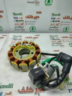 بوبین (دستگاه) سیم پیچی برق موتور پالس ns 150 ان اس اصلی