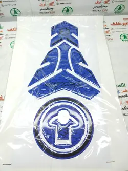پد (برچسب) ارم کامل ژله ای روی باک و درب باک موتور پالس ابی