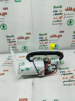 پمپ بنزین کامل موتور بنلی 250 تک سیلندر و 300 دوسیلندر جدید نیوفیس اصلی (تک خروجی کفی سفید)