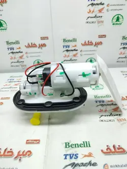 پمپ بنزین کامل موتور بنلی 250 تک سیلندر و 300 دوسیلندر جدید نیوفیس اصلی (تک خروجی کفی سفید)