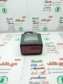 چراغ پلاک موتور تریل gy جی وای زیپ استار