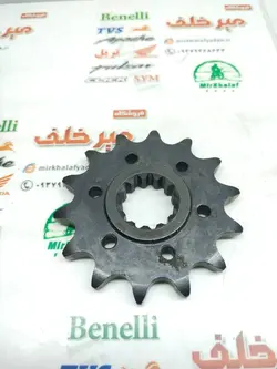 دنده (طبق) زنجیر جلو موتور بنلی 300 دوسیلندر و ریس اصلی