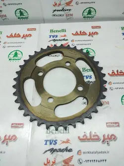 دنده (طبق) زنجیر چرخ عقب موتور هوندا 125 (36 دندانه)