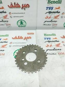 دنده زنجیر تایم به میله سوپاپ بزرگ موتور تریل روان (32 دندانه)