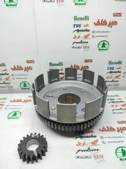 دیسک کلاچ موتور پالس 180 ug3 و 200 و 220 صفحه کلاچ بزرگ اصلی