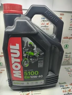 روغن موتول motul 5100 فرانسه 10/40 اصلی (4 لیتری)