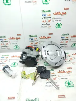 سری (ست) سوییچ کامل موتور بنلی 250 تک سیلندر قدیم و 300 دوسیلندر راپیدو (درب باک 6 پیچ)