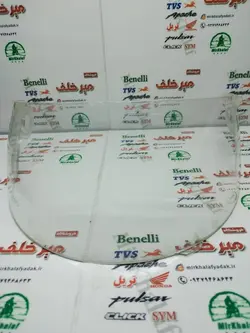 شیشه (طلق) کلاه کاسکت ایمنی موتور سیکلت ساده بدون فک