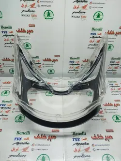 شیشه طلق بلوری چراغ جلو موتور پالس 180 و 200 کنسول دیجیتال هندی