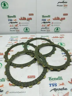 صفحه کلاچ موتور tvs راکس 125 و نئو 125  و بی کلاچ ویو 130 (چینی)