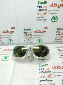 عینک بادگیر موتور سواری هفت رنگ (فرم دار)