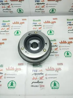 فلکه برق (اهنربا) دستگاه بوبین (سیم پیچی) برق موتور تریل و هوندا 150 (3 ساچمه)