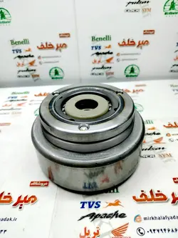 فلکه برق (اهنربا) دستگاه بوبین (سیم پیچی) برق موتور تریل و هوندا 200 (20 ساچمه)
