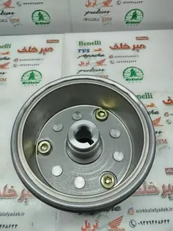 فلکه برق (اهنربا) دستگاه بوبین (سیم پیچی) برق موتور تریل و هوندا 200 (20 ساچمه)