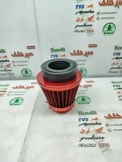 فیلتر (ابر) هواکش اسپرت انواع موتورسیکلت قرمز
