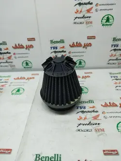 فیلتر (ابر) هواکش اسپرت انواع موتورسیکلت مشکی