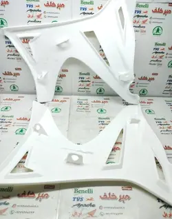 قاب (کاور فلاپ باله) بغل باک موتور تریل روان سفید (جفتی)