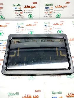 قاب پلاک دودی طلق دار تاشو