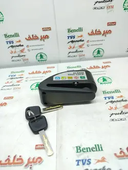 قفل دیسکی آژیردار (الارم دار) انواع موتورسیکلت ضخیم مشکی