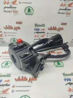 قلوه سوییچ سمت چپ بوق موتور تریل فلات پرواز طرح crf سی ار اف کاربرات (دسته ساسات دار)