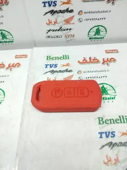 کاور (روکش) ریموت موتور کلیک و طرح کلیک 3 کلید قرمز