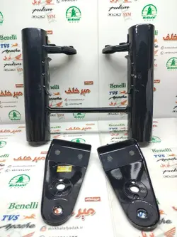 گوشواره اهن کشی چراغ جلو موتور پالس 180 ug4 (بدون هندل) چراغ گرد (جفتی) هندی