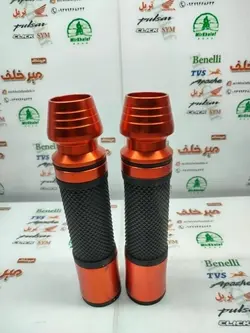 لاستیک سر دسته اسپرت cnc وزنه دار رنگ نارنجی