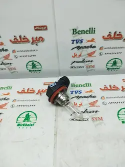 لامپ بلوری (چراغ) جلو پالس rs 200 ار اس نور بالا 2 دو لبه سمت راست