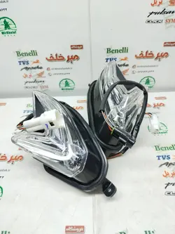 نئون دیلایت led داخل بلوری موتور اپاچی 200 اصلی