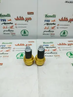 وزنه (محافظ) سر میله فرمان رنتال اسپرت موتور کلیک و طرح کلیک زرد طلایی (جفتی)